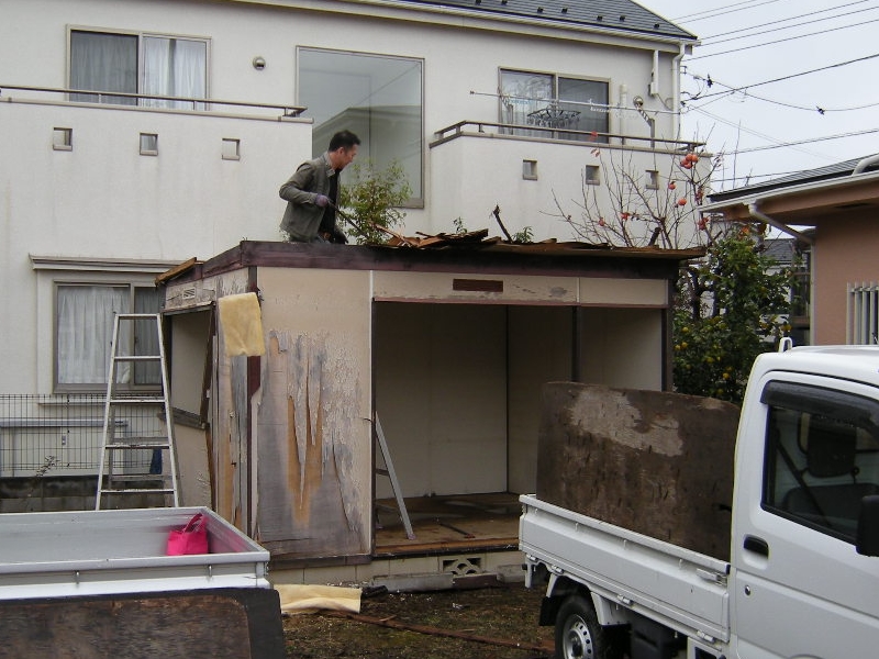韮崎市 高圧洗浄 外壁 高圧洗浄機 コンクリ レンガ ブロック 車庫 玄関 門柱